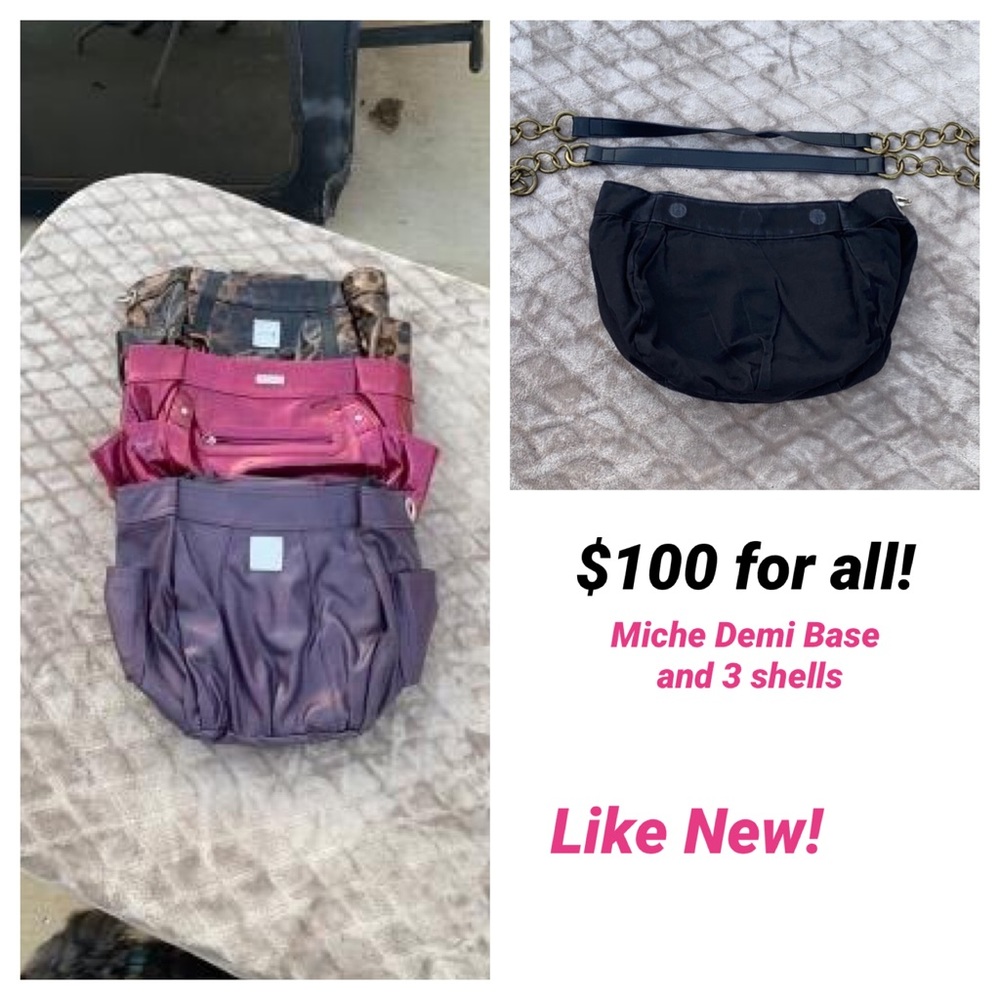 Miche Demi Base and 3 Shells